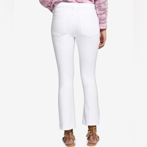 SANCTUARY Denim Robbie Cropped Flare Jeans White Women Size 25 $169 MSRP NWT - Picture 4 of 16